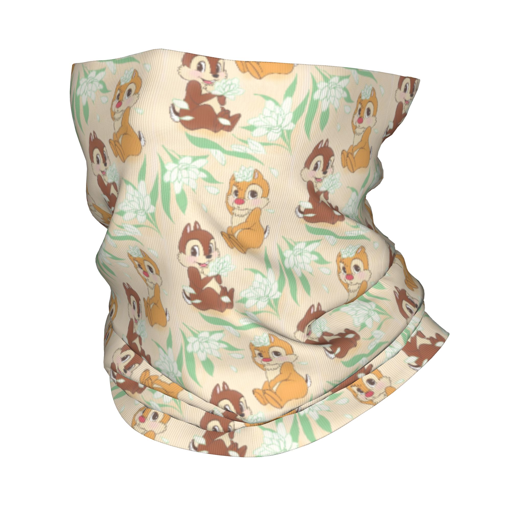 Custom Cute C-Chip And D-Dale  - Neck Warmer Tube 评论和价格
