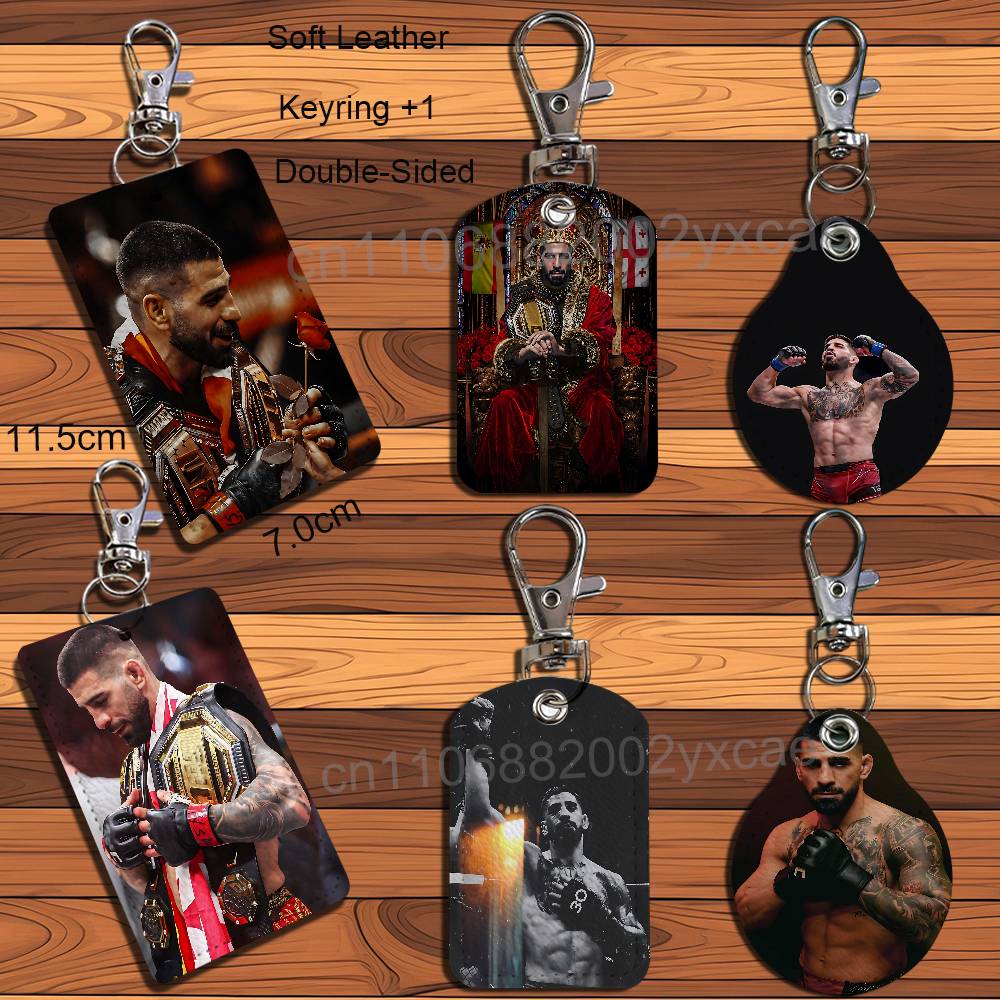 Looking forward Ilia Topuria L - Lanyard Badge Holder 评论和价格